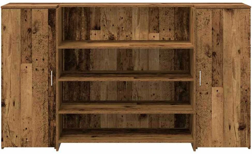 Registratūra, medienos, 180x50x103,5 cm, apdirbta mediena