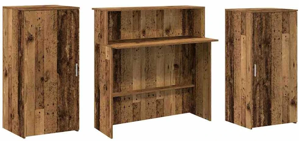 Registratūra, medienos, 200x50x103,5 cm, apdirbta mediena