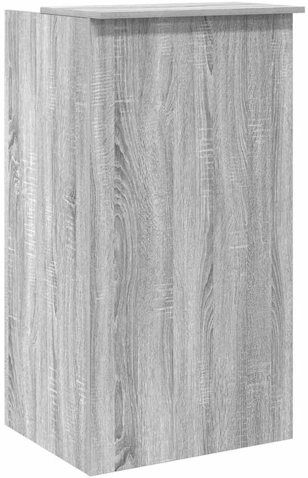 Registratūra, pilkas ąžuolo, 55x50x103,5 cm, apdirbta mediena