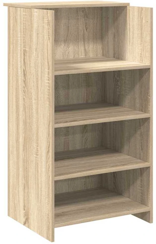 Registratūra, sonoma ąžuolo, 155x50x103,5 cm, apdirbta mediena