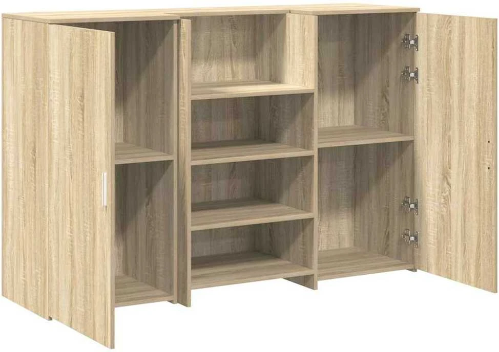 Registratūra, sonoma ąžuolo, 155x50x103,5 cm, apdirbta mediena
