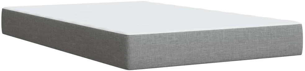 Reguliuojama lova su čiužiniu Šviesiai pilka 120 x 200 cm