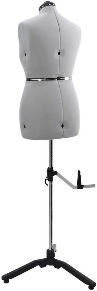 Reguliuojama suknių forma moterims Pilka m Aksomas