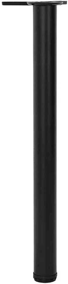Reguliuojamo aukščio stalo kojos, 4vnt., juodos spalvos, 710mm