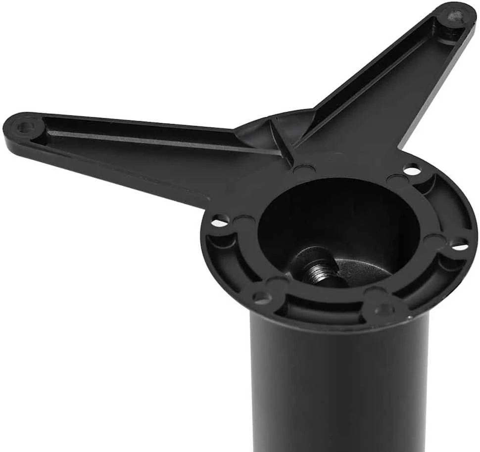 Reguliuojamo aukščio stalo kojos, 4vnt., juodos spalvos, 1100mm