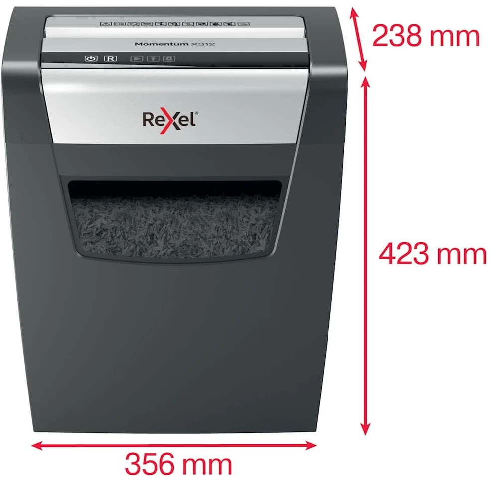Smulkintuvas dokumentams REXEL MOMENTUM X312 2104572EU
