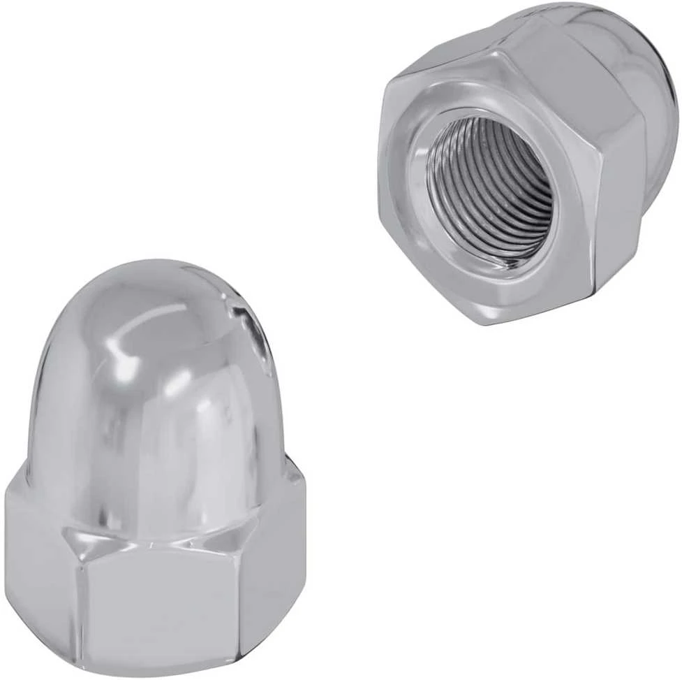 Riešutas 2 vnt. Sidabrinė M6 x 10 mm Geležis