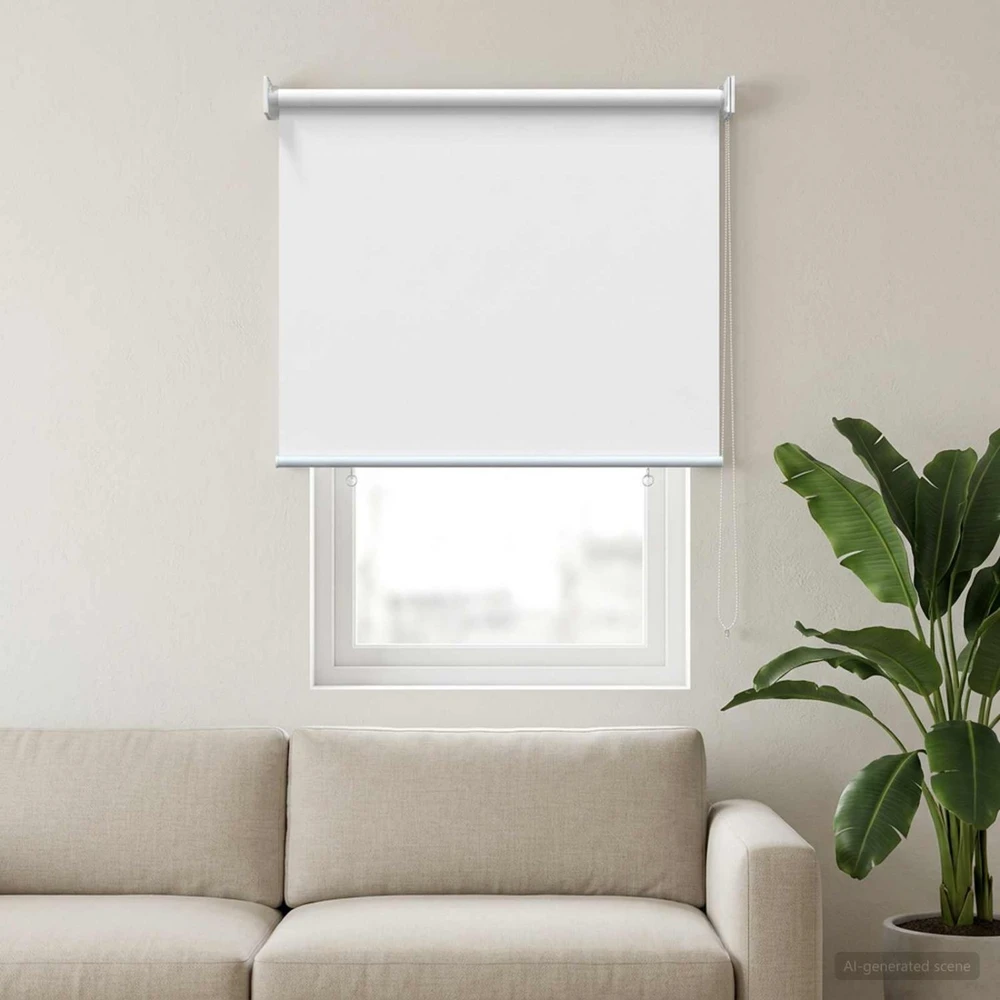 Lauko ritininė žaliuzė UV apsaugai Balta 100 x 230 cm (P x A)