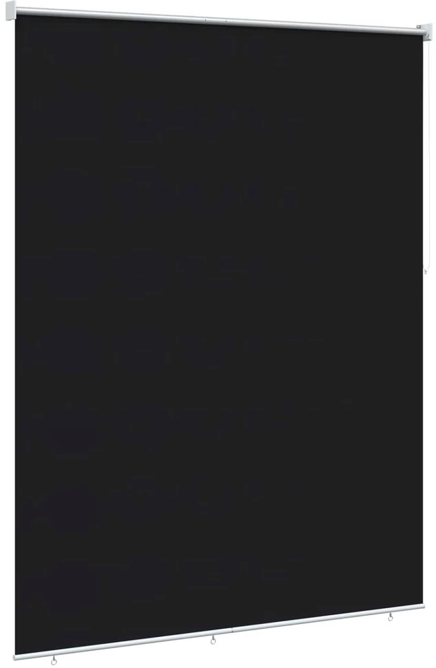 Lauko ritininė žaliuzė UV apsaugai Juoda 100 x 230 cm (P x A)