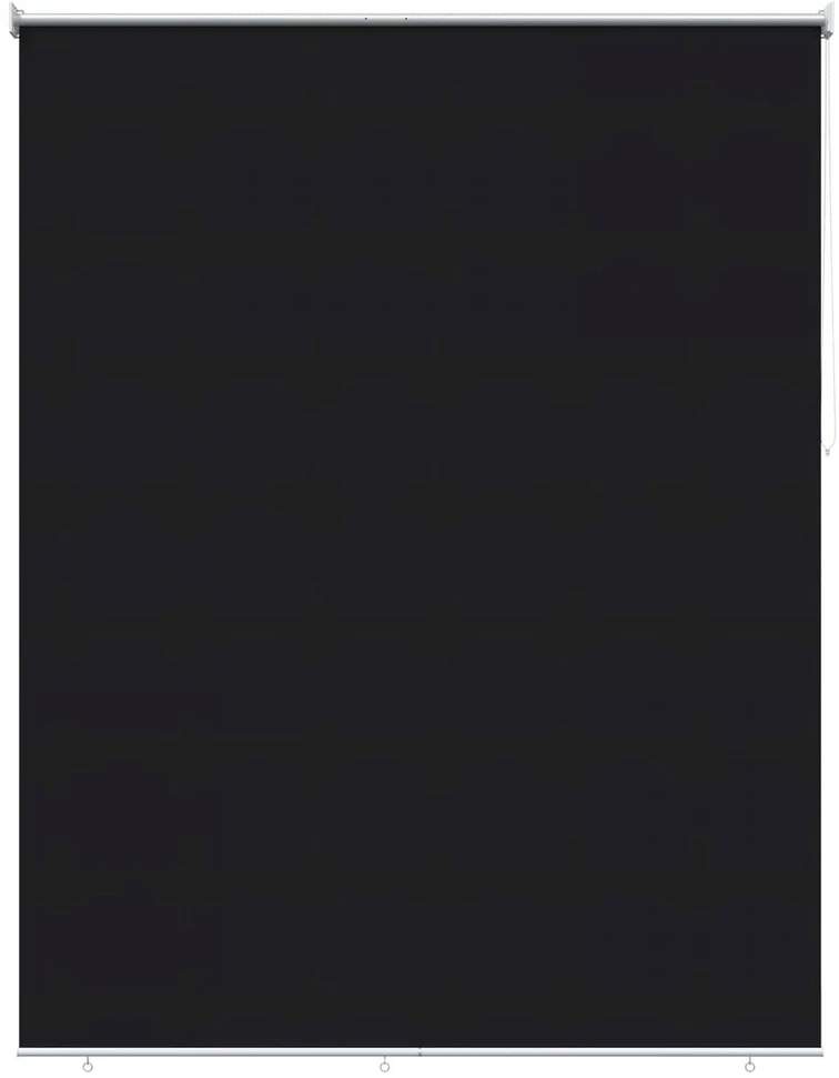 Lauko ritininė žaliuzė UV apsaugai Juoda 100 x 230 cm (P x A)