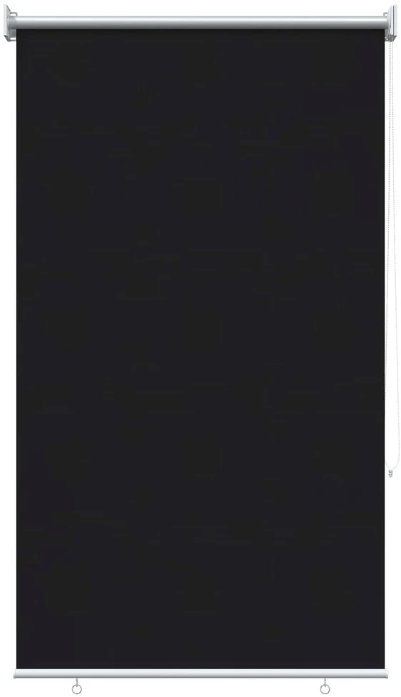 Lauko ritininė žaliuzė UV apsaugai Juoda 100 x 230 cm (P x A)