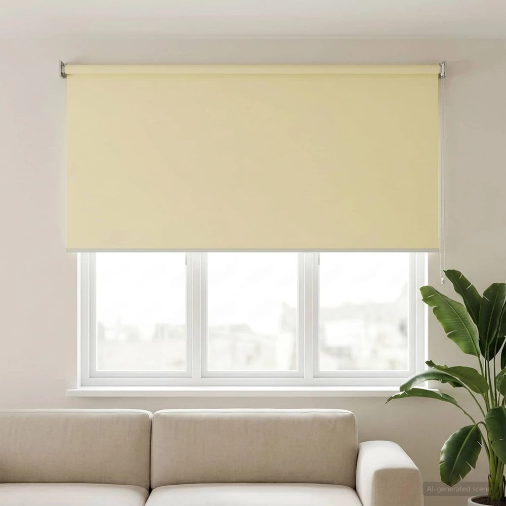 Lauko ritininė žaliuzė UV apsaugai Kreminė 100 x 230 cm (P x A)
