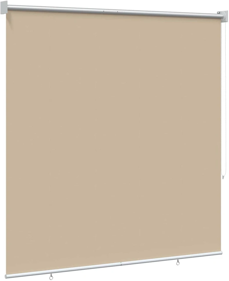 Lauko ritininė žaliuzė UV apsaugai Smėlio 100 x 230 cm (P x A)