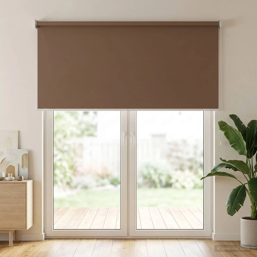 Lauko ritininė žaliuzė UV apsaugai Taupe 145 x 230 cm (P x H)