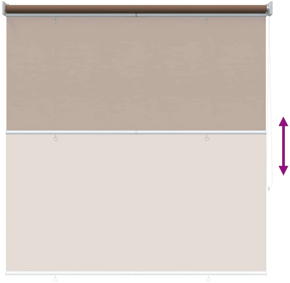Lauko ritininė žaliuzė UV apsaugai Taupe 145 x 230 cm (P x H)