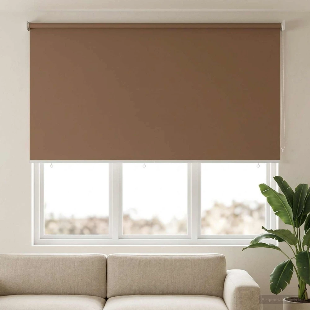 Lauko ritininė žaliuzė UV apsaugai Taupe 100 x 230 cm (P x A)