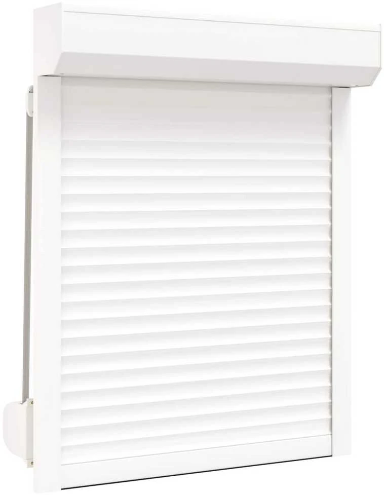 Ritinys uždangalas Baltas 70 x 100 cm Aliuminis ir poliuretanas