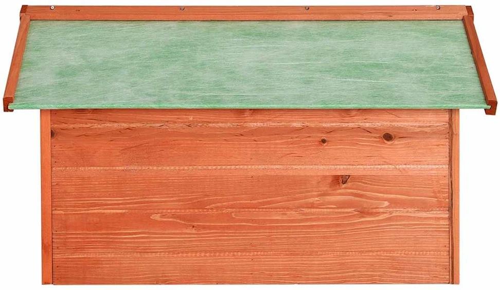 Roboto vejapjovės garažas, 72x87x50cm, eglės medienos masyvas