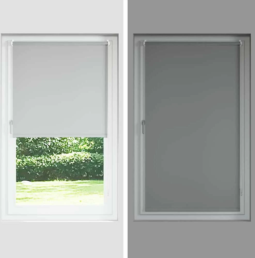 roletas balsvos 125x150 cm audinio plotis 121,6 cm poliesteris