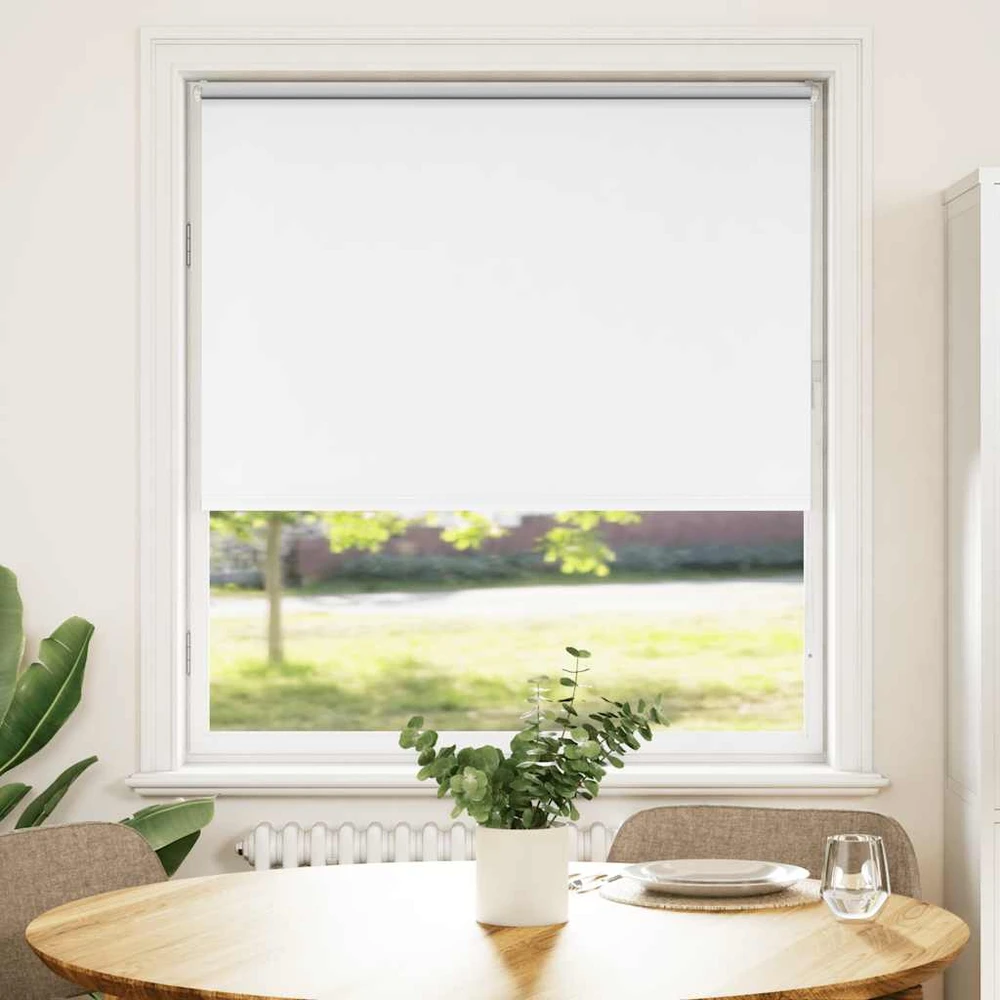 roletas baltos spalvos 110x150 cm audinio plotis 105,7 cm