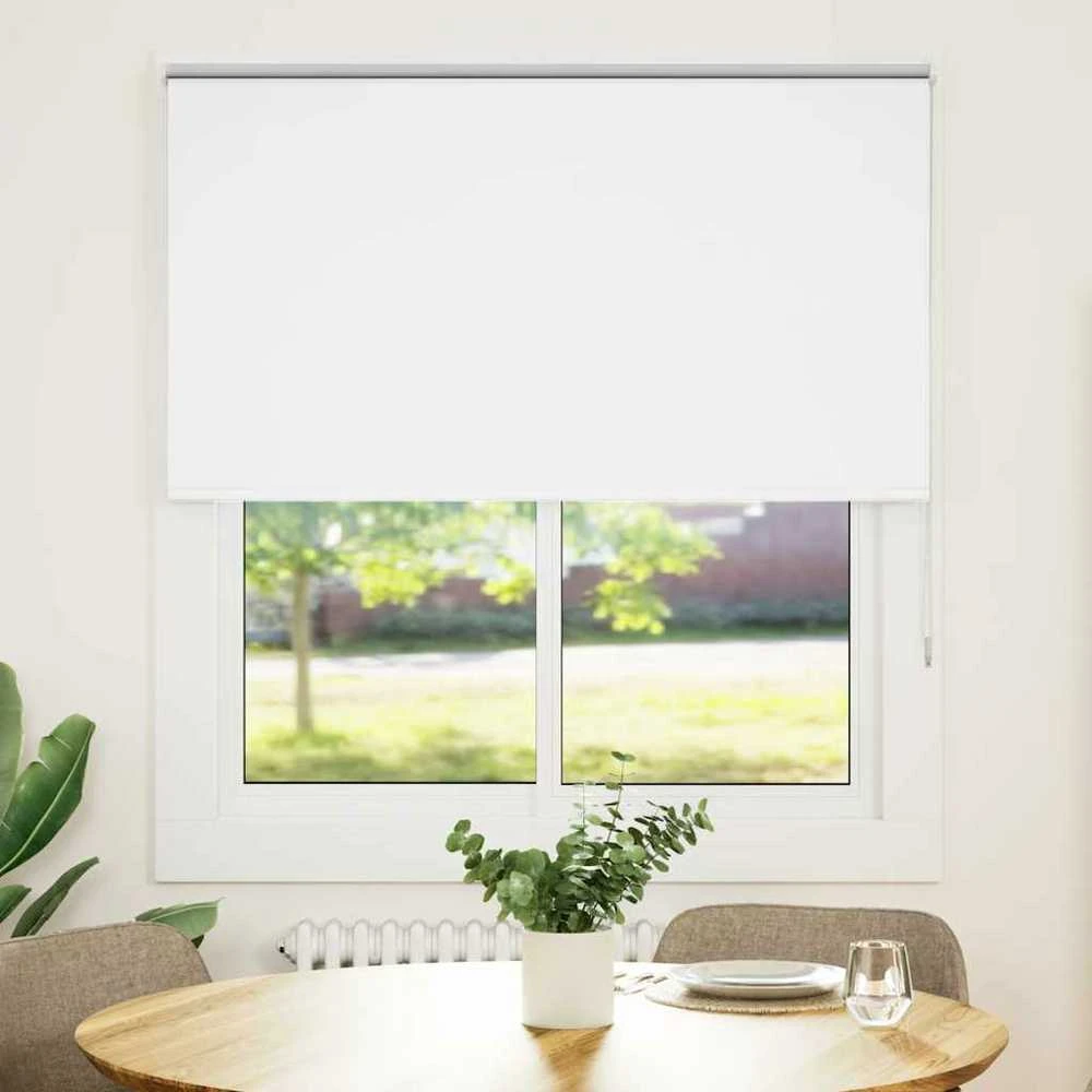 roletas baltos spalvos 130x175 cm audinio plotis 126,6 cm