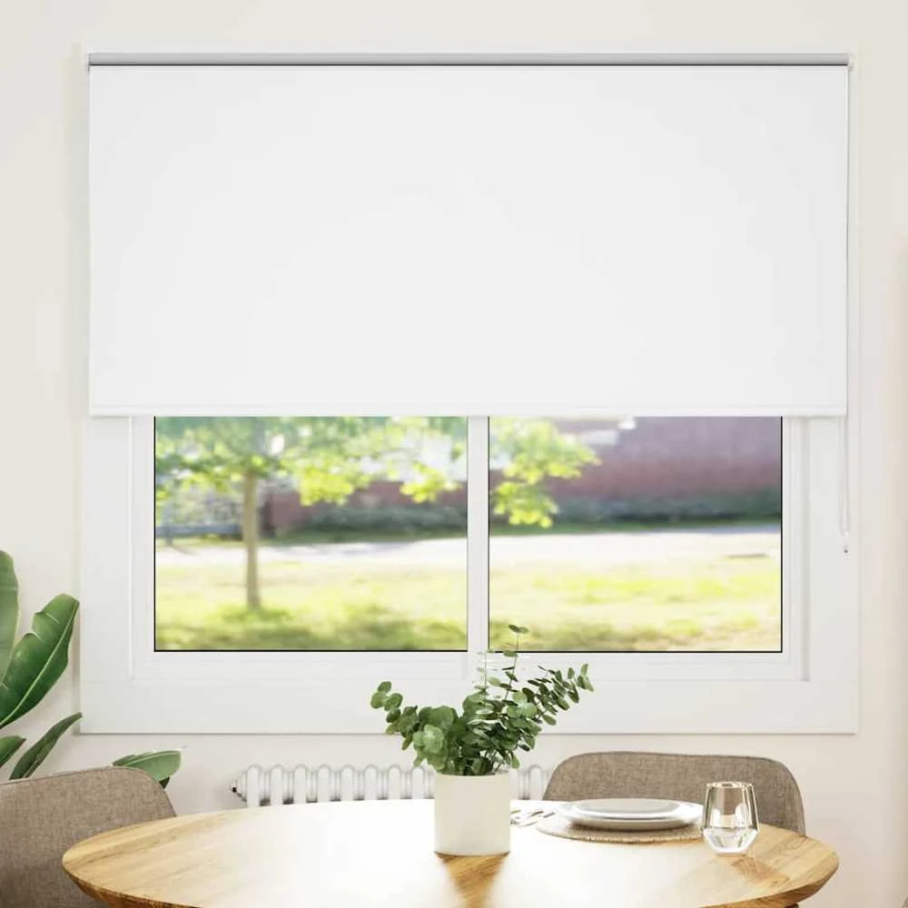 roletas baltos spalvos 145x150 cm audinio plotis 141,6 cm