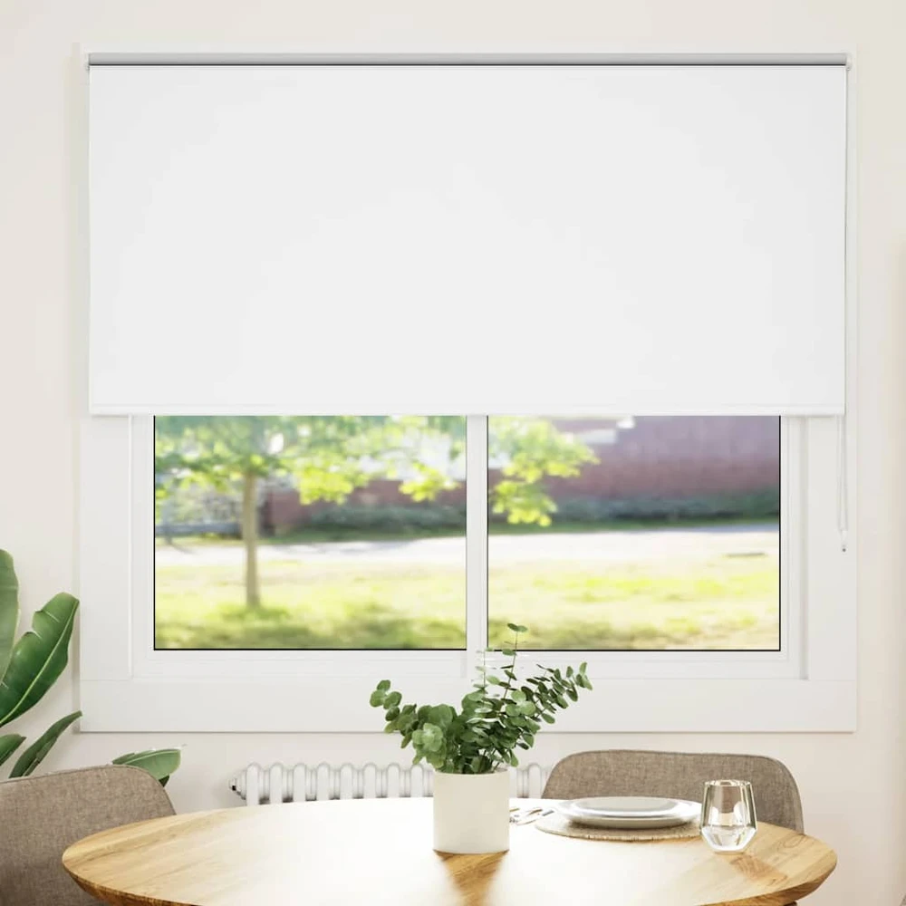 roletas baltos spalvos 145x150 cm audinio plotis 141,6 cm