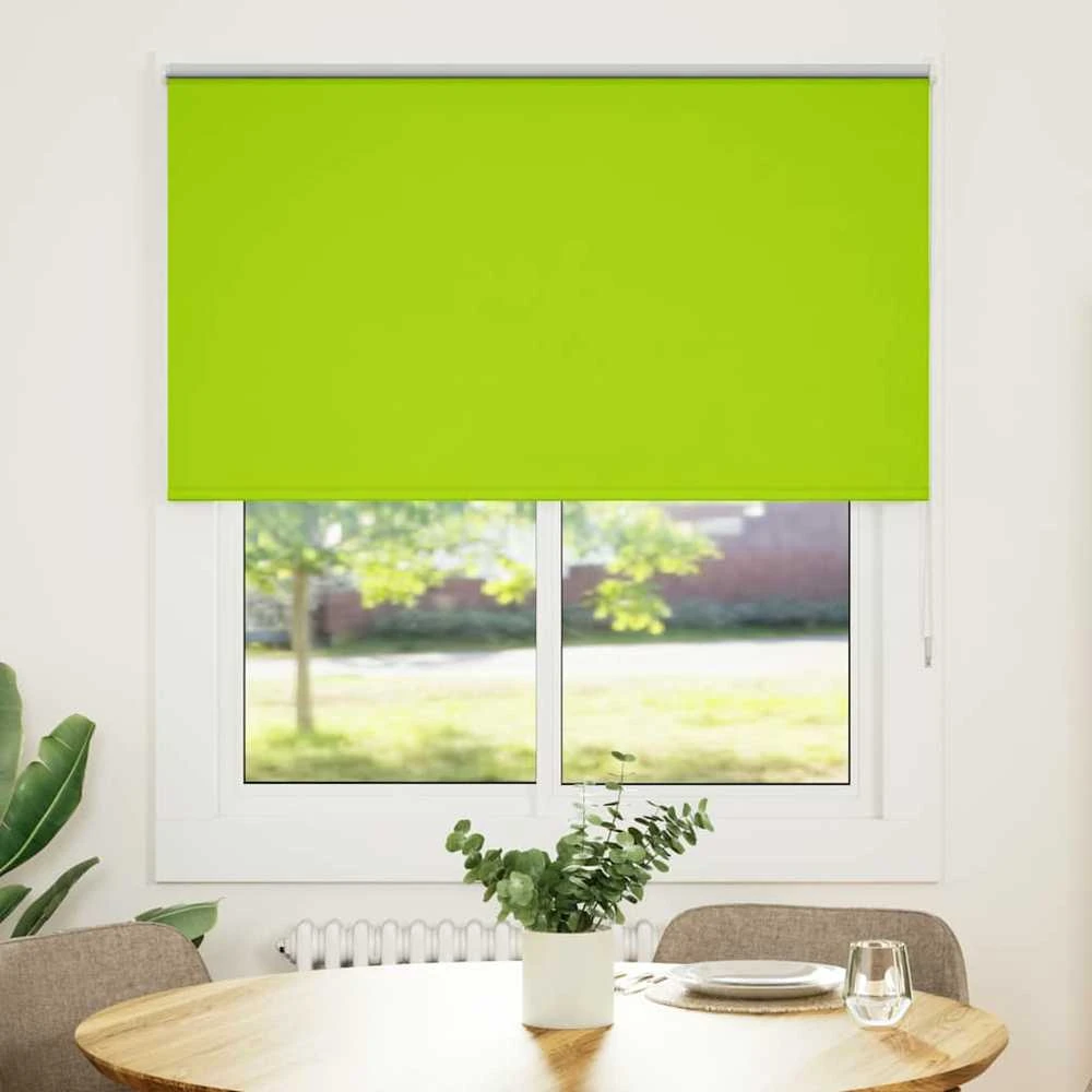 Roletas Blackout smėlio lapai žali 135x150 cm Audinio plotis