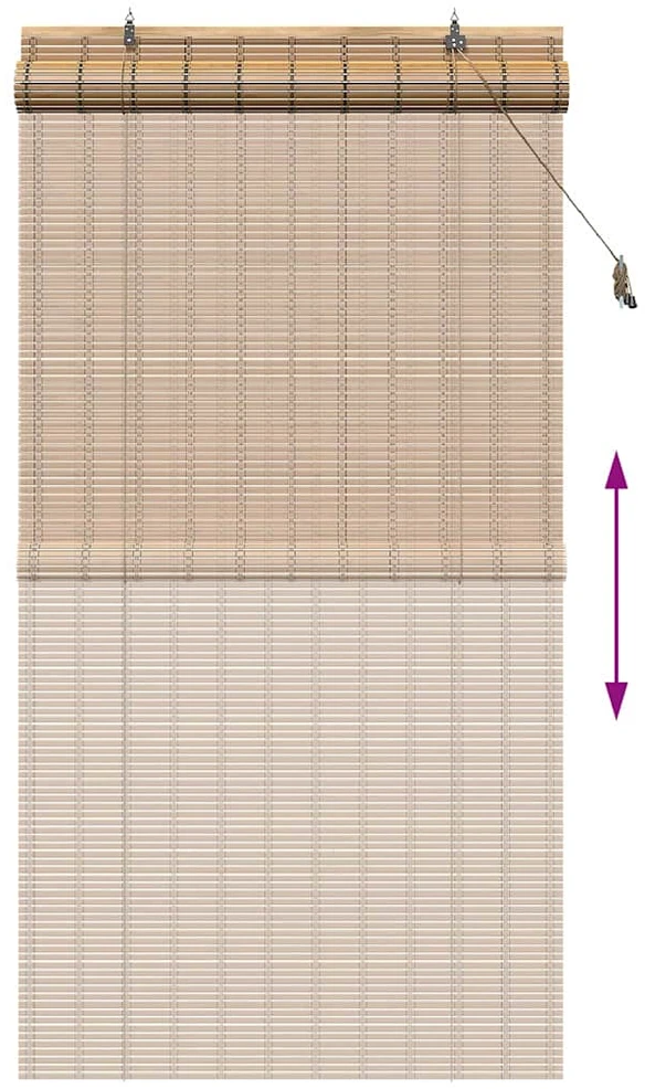 Roletas Gamta 110 x 220 cm Bambukas