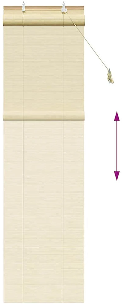 Roletas Gamta 60 x 220 cm Bambukas