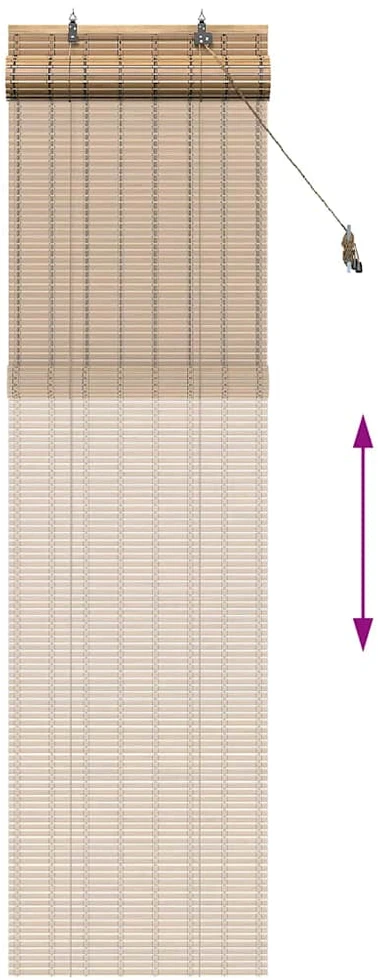 Roletas Gamta 60 x 220 cm Bambukas