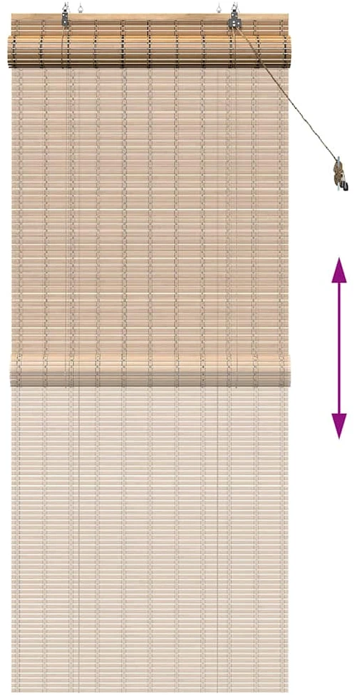 Roletas Gamta 90 x 220 cm Bambukas