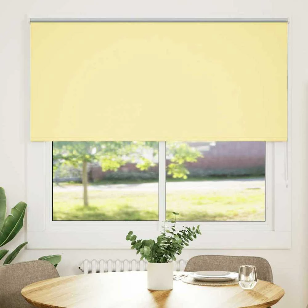 Roletas geltona 145x150 cm audinio plotis 141,6 cm poliesteris