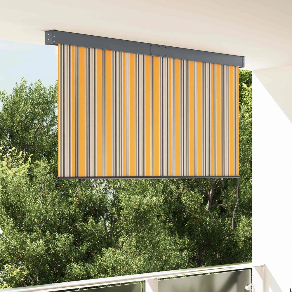 Roletas Geltona ir mėlyna 180 x 250 cm Audinys ir aliuminis