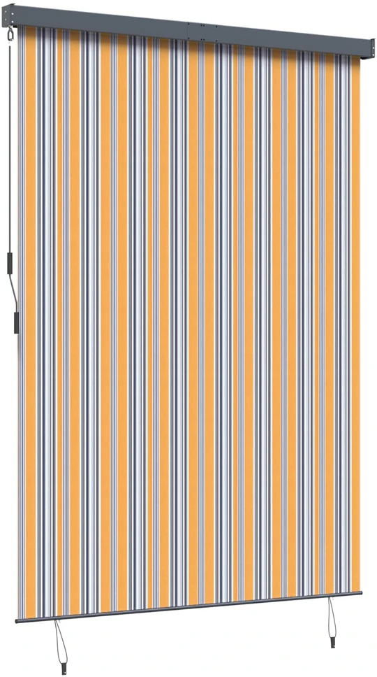 Roletas Geltona ir mėlyna 180 x 250 cm Audinys ir aliuminis