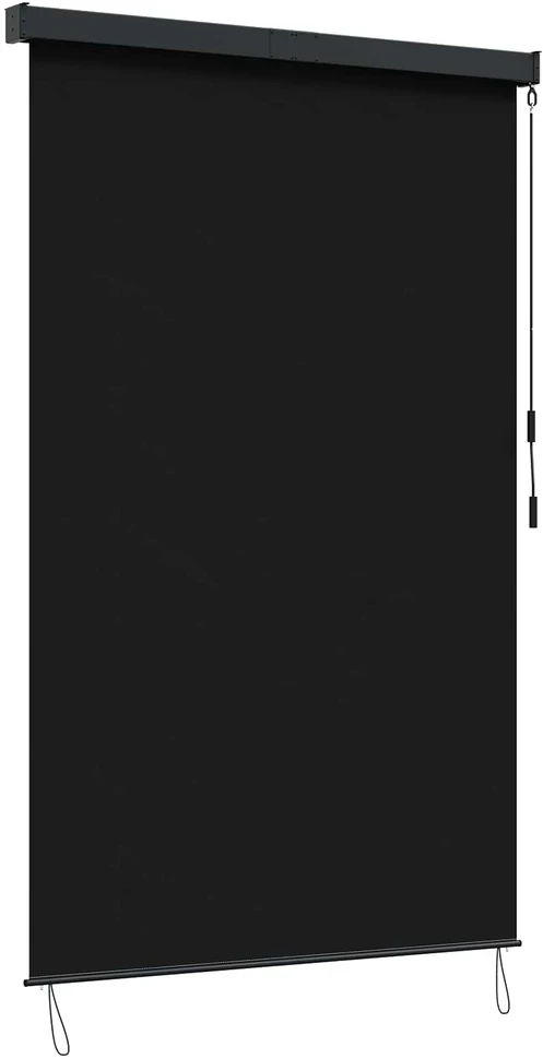 Roletas Juoda 60 x 250 cm Audinys ir aliuminis
