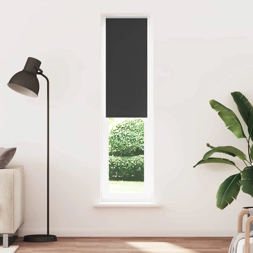 roletas juodas 40x230 cm audinio plotis 35,7 cm poliesteris
