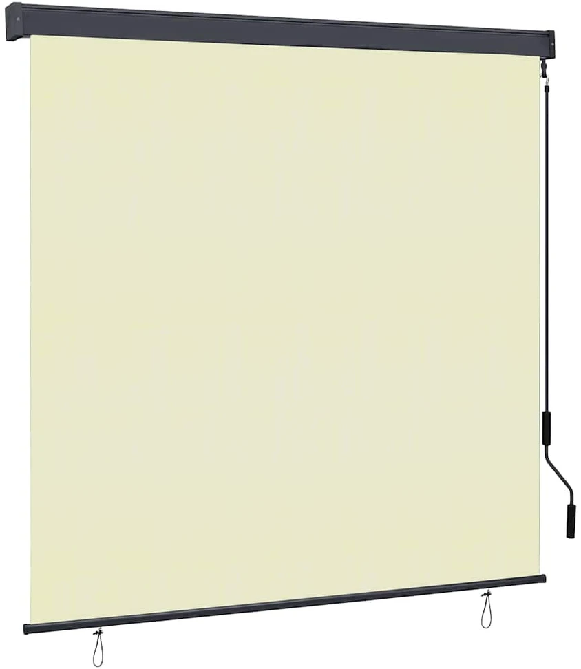 Roletas Kreminė 180 x 250 cm Audinys ir aliuminis