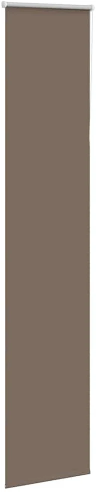 Roletas, neperšlampamas, kavos spalvos, 45x210 cm, audinys, plotis 40,7 cm, poliesteris