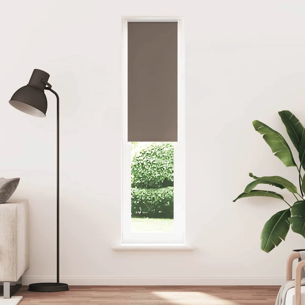 Roletas, neperšlampamas, kavos spalvos, 40x230 cm, audinys, plotis 35,7 cm, poliesteris