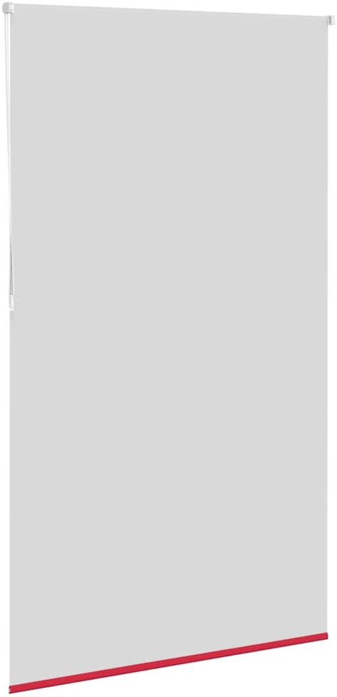 Roletas, neperšlampamas, raudonos spalvos, 125x230 cm, audinys, plotis 121,6 cm, poliesteris