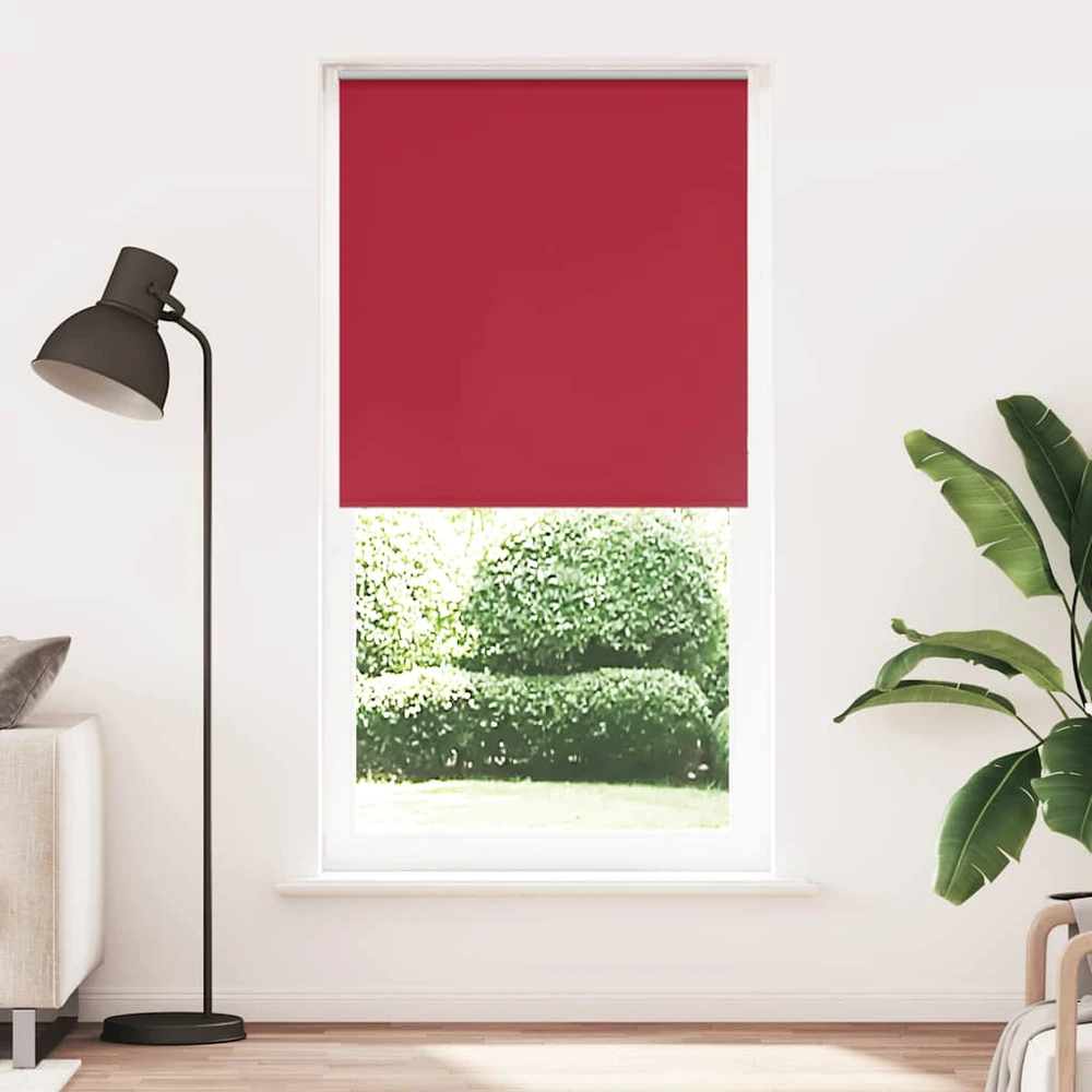 Roletas, neperšlampamas, raudonos spalvos, 105x210 cm, audinys, plotis 100,7 cm, poliesteris