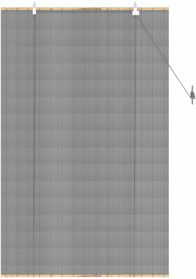 Roletas Pilka 100 x 160 cm Bambukas