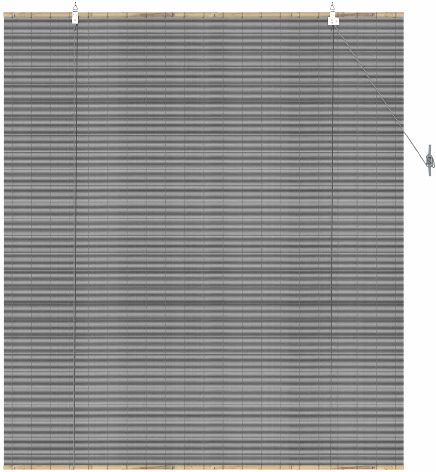 Roletas Pilka 130 x 160 cm Bambukas