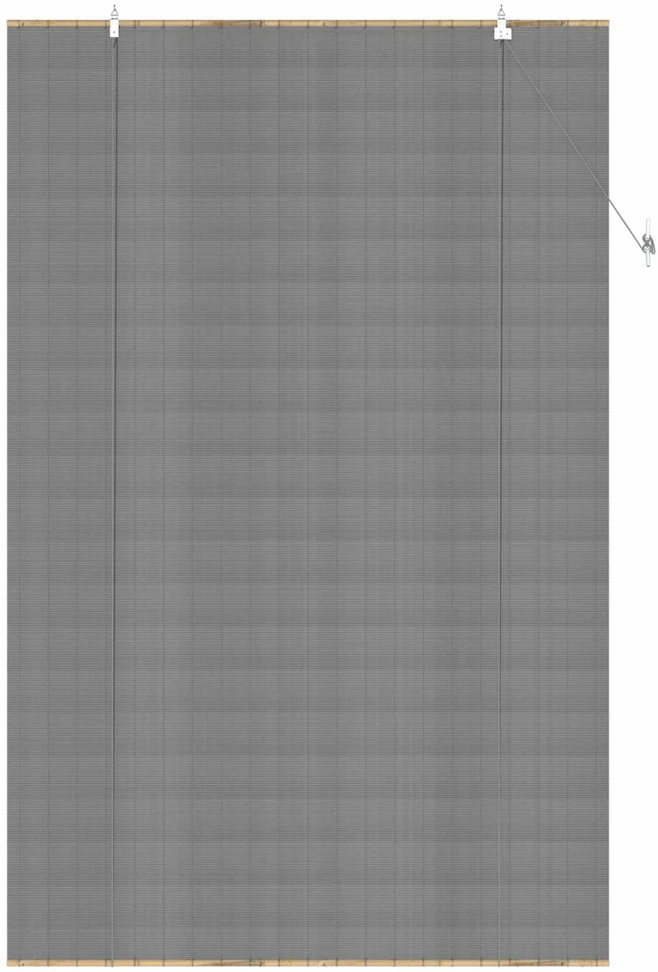 Roletas Pilka 150 x 220 cm Bambukas