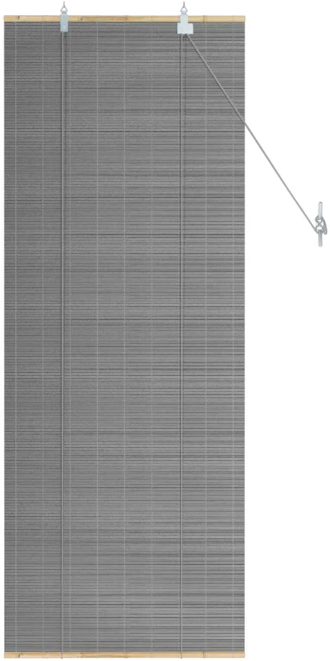 Roletas Pilka 40 x 160 cm Bambukas