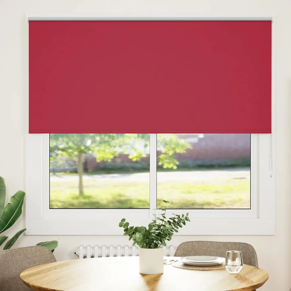 Roletas raudona 155x150 cm audinio plotis 151,6 cm poliesteris