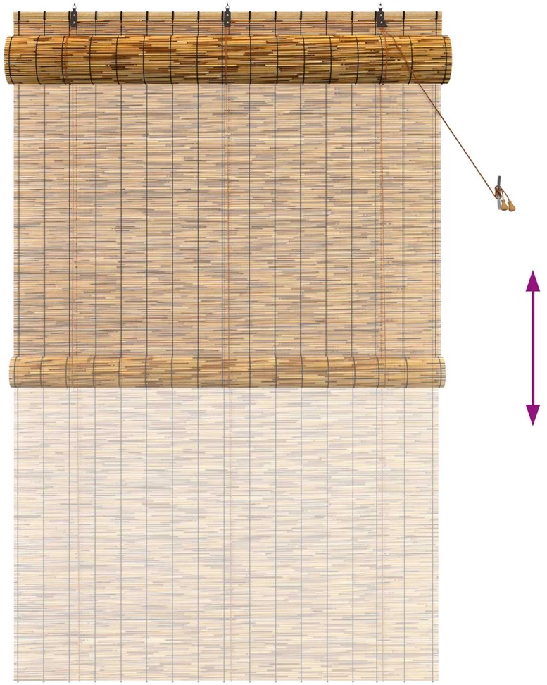 Roletas Ruda 140 x 220 cm Nendrės