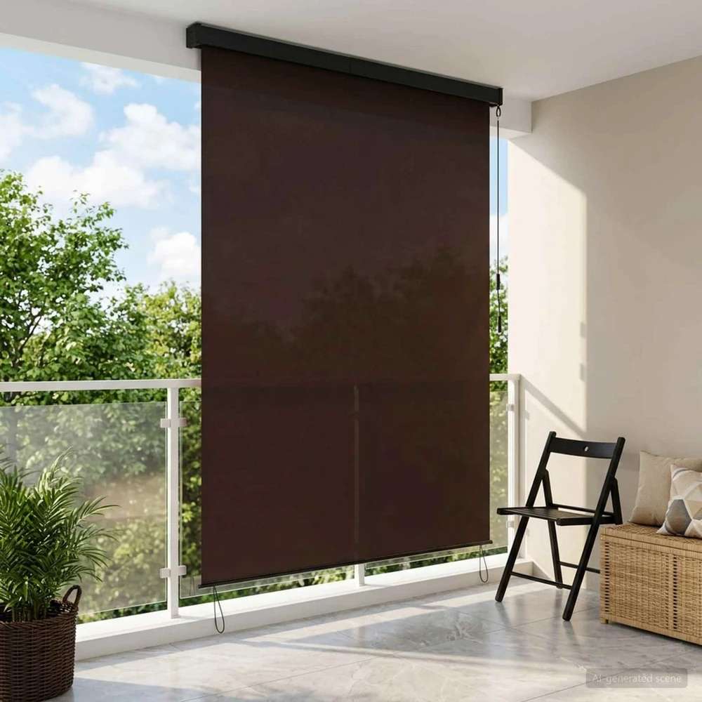Roletas Ruda 140 x 250 cm Audinys ir aliuminis