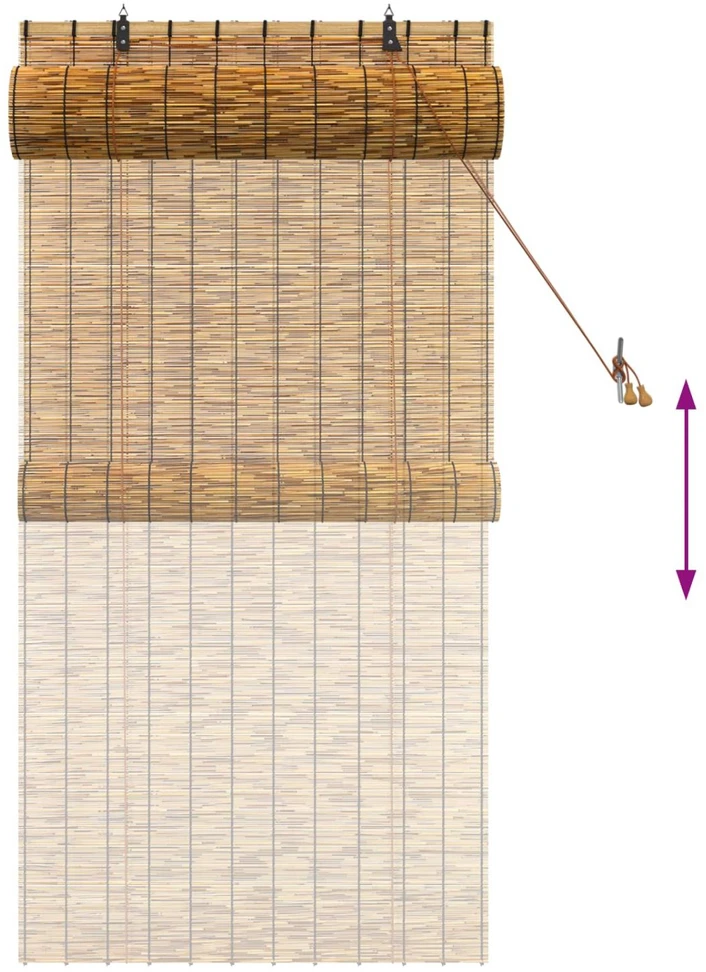 Roletas Ruda 80 x 160 cm Nendrės